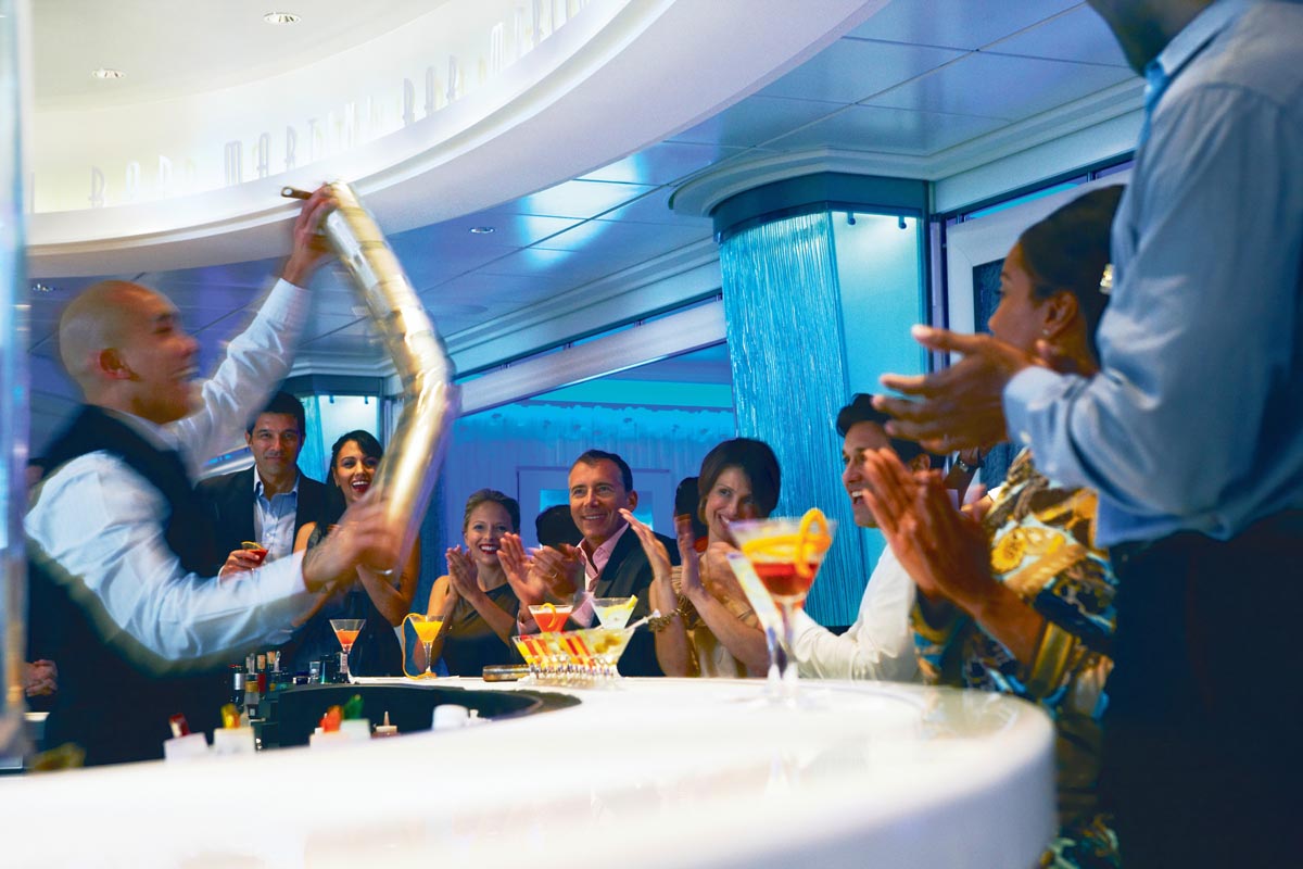 Celebrity Cruises Martini Bar